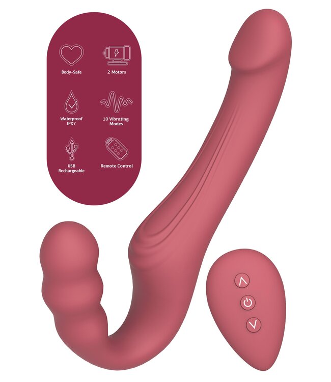 Strapless Strap-On Vibrator