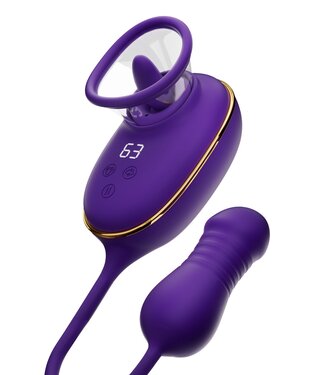 Licking Clitoral Pump & Anal Stimulator