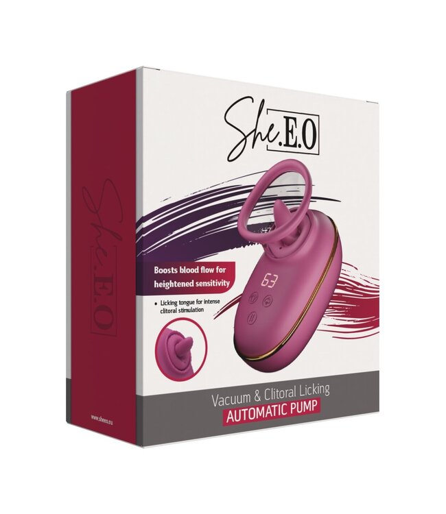 Licking Clitoral Automatic Pump