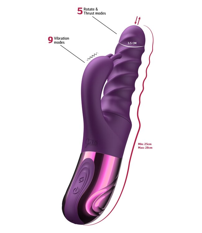 Swirl Rabbit Vibrator