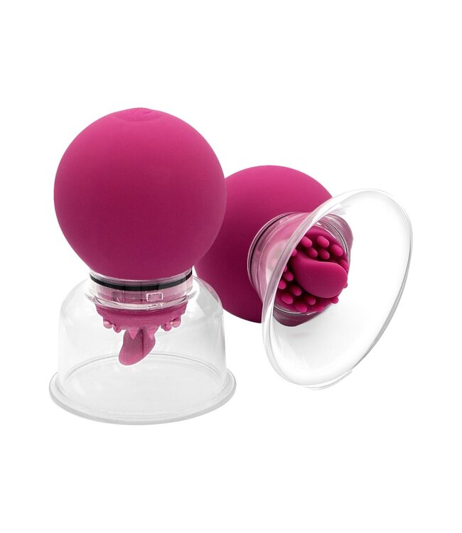 Vibrating & Rotating Nipple & Clitoral Pump