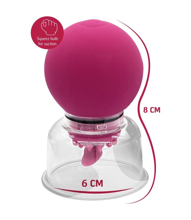 Vibrating & Rotating Nipple & Clitoral Pump
