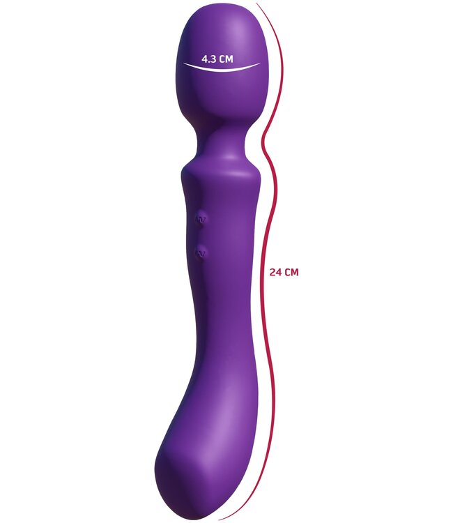 Dual-Sided Massaging Vibrating Wand
