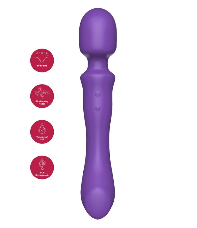 Dual-Sided Massaging Vibrating Wand