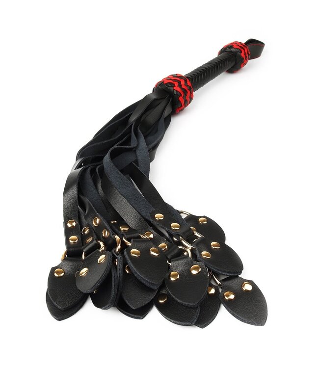 Leather Cat-o-Nine Whip