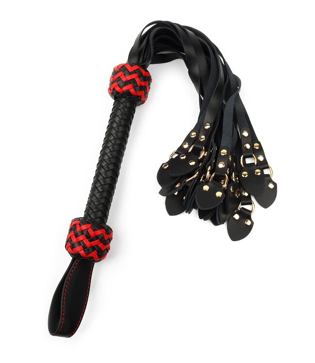 Leather Cat-o-Nine Whip