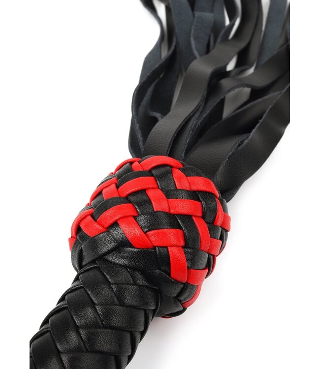 Leather Cat-o-Nine Whip