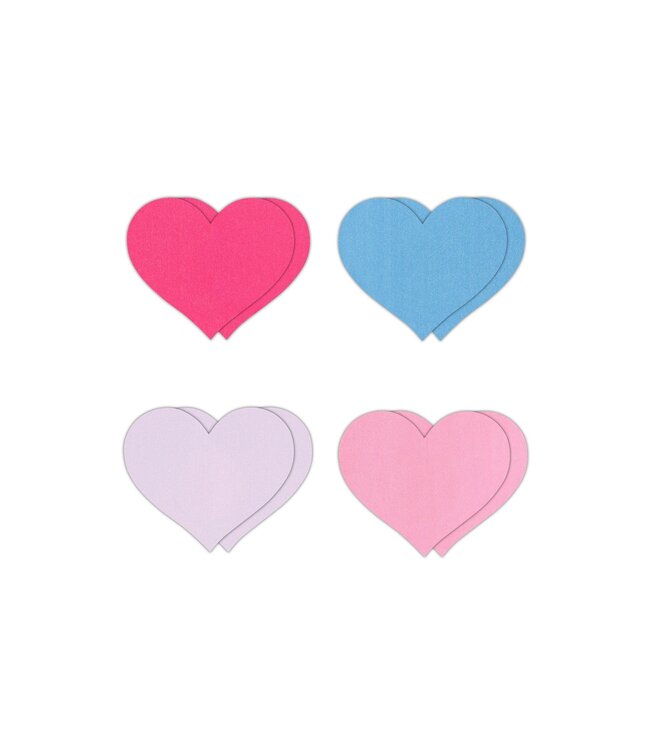 Pasties Heart II Assort 4 Pair