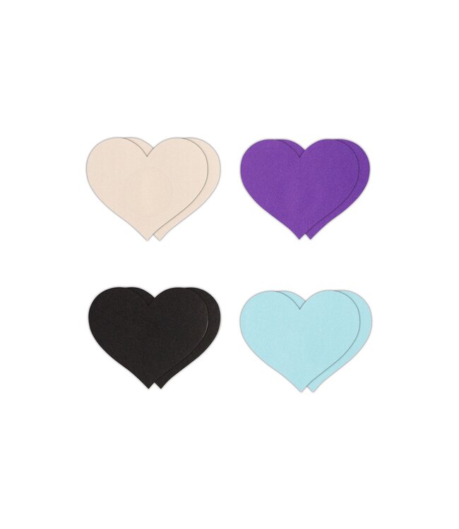 Pasties Heart I Assort 4 Pair