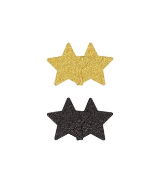 Pasties Glitter Stars 2 Pair