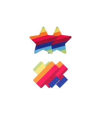 Pasties Cross & Star 2 Pair