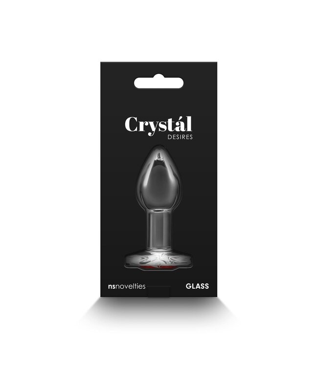 Crystal Desires Red Heart Small