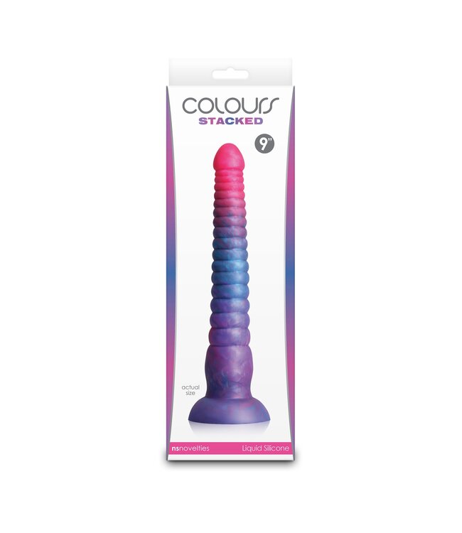 Stacked 9 inch Dildo