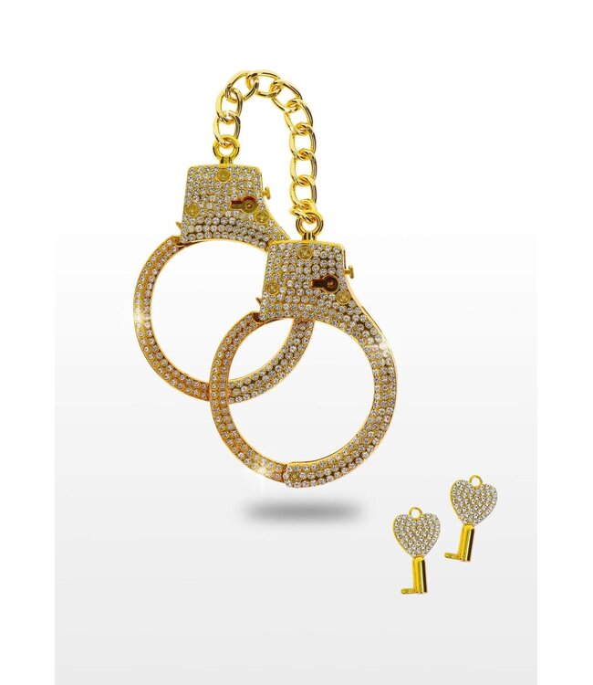 Diamond Wrist Cuffs Gold