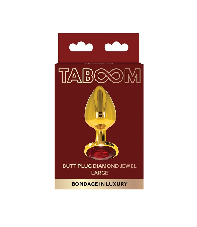 Butt Plug With Diamond Jewel L