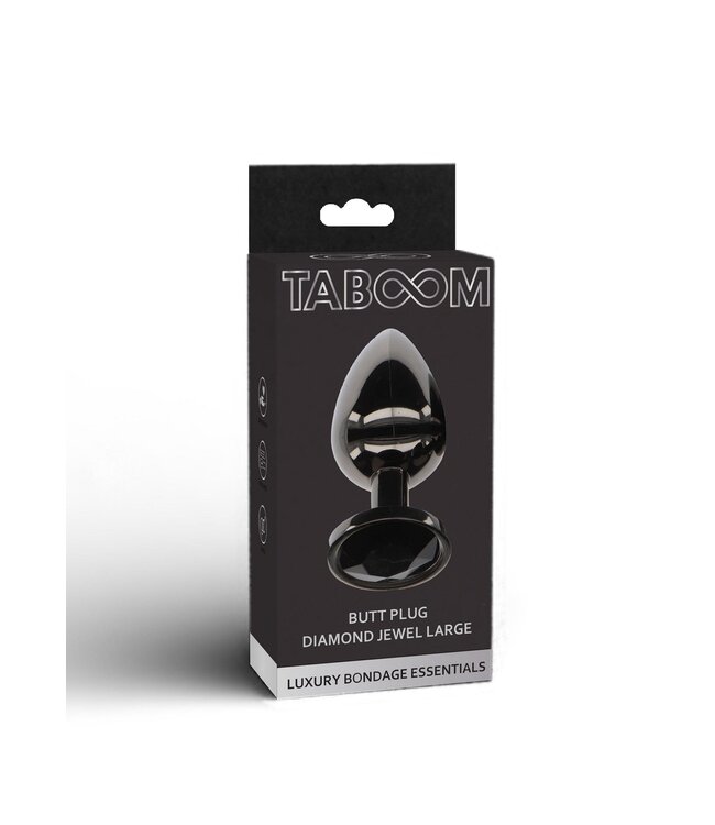Butt Plug With Diamond Jewel L