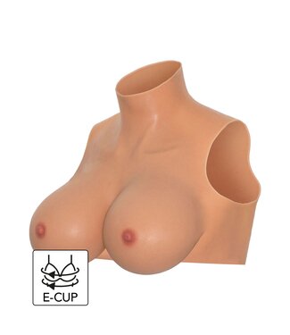 Wearable Breasts Crop Top E Cup