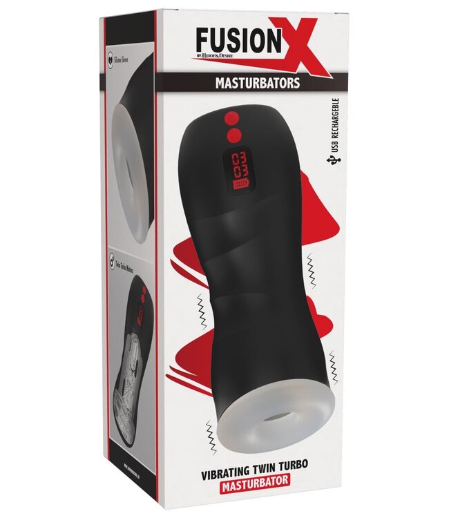 Vibrating Twin Turbo Masturbator