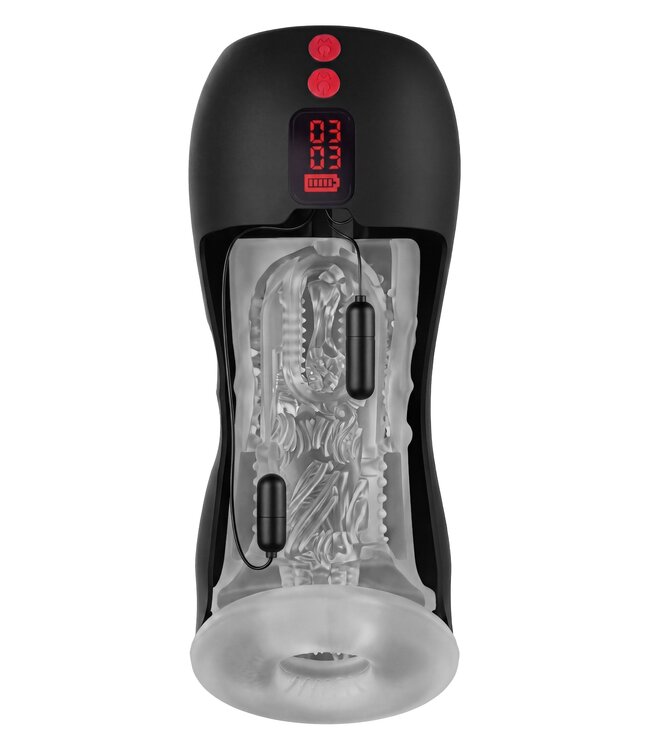 Vibrating Twin Turbo Masturbator