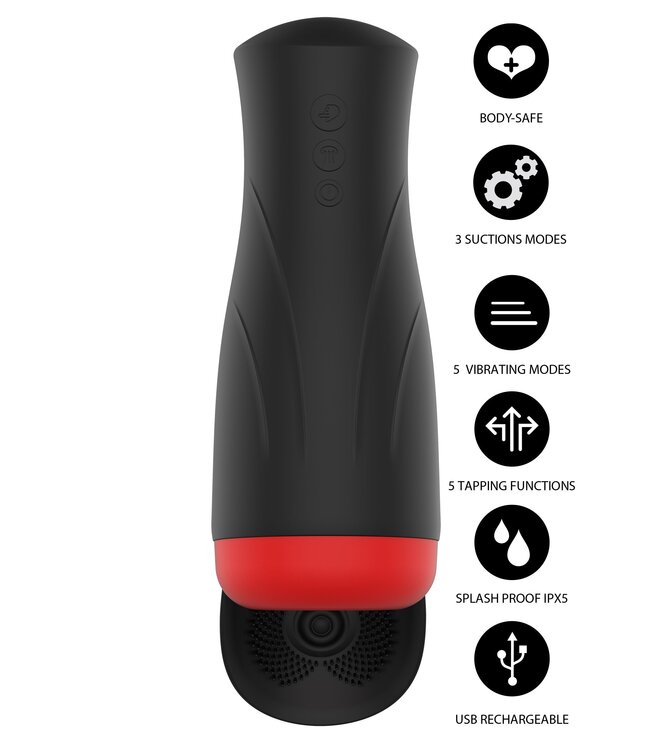 Deep Squeeze Nutbuster Triple Masturbator