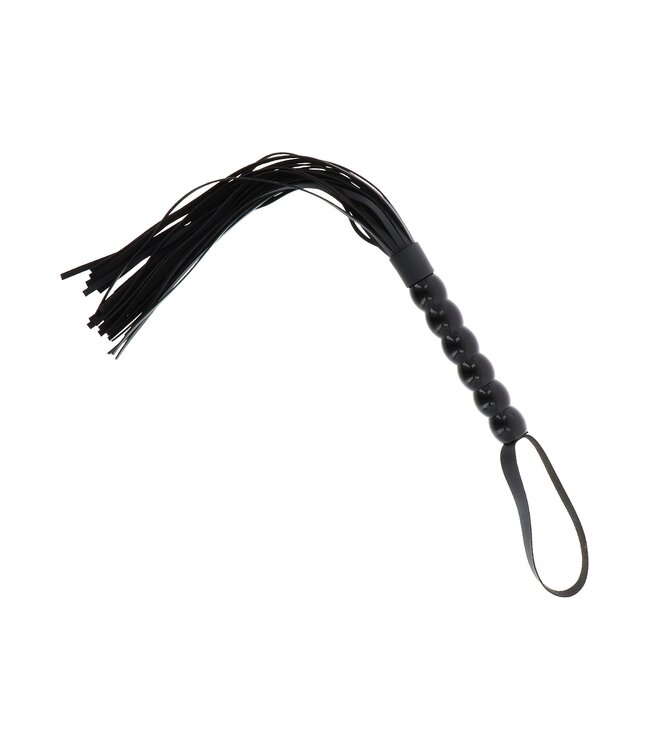 Long Beaded Flogger Whip