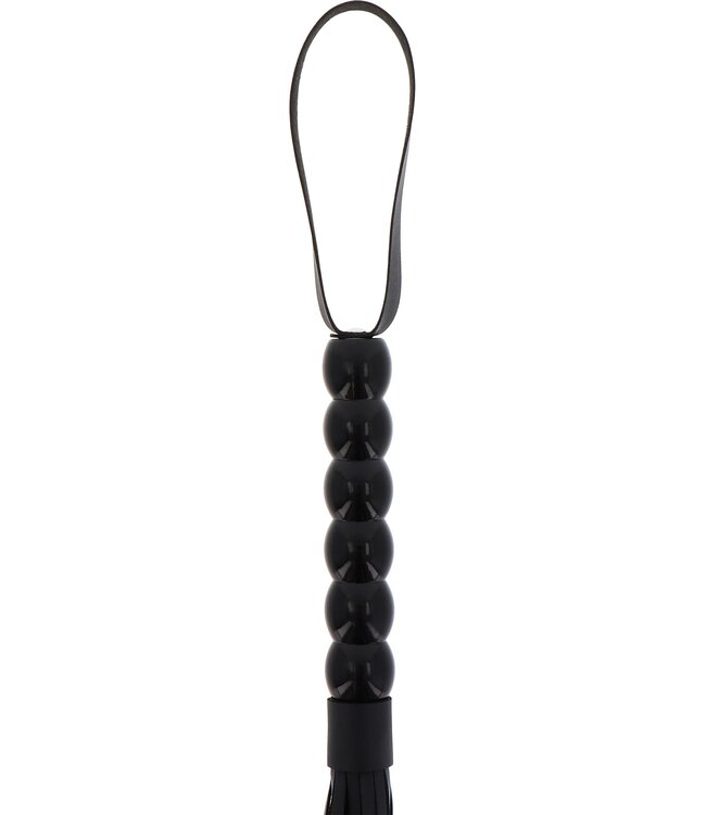 Long Beaded Flogger Whip