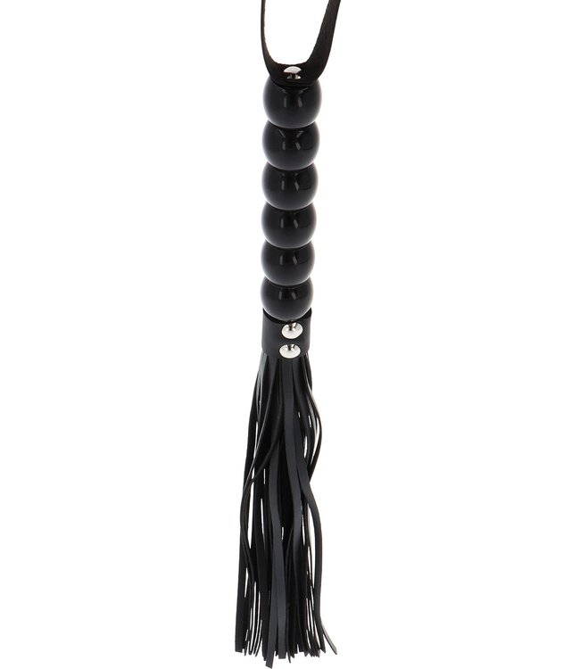 Long Beaded Flogger Whip