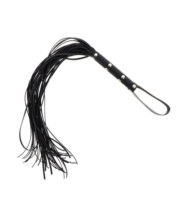 Long Studded Flogger Whip