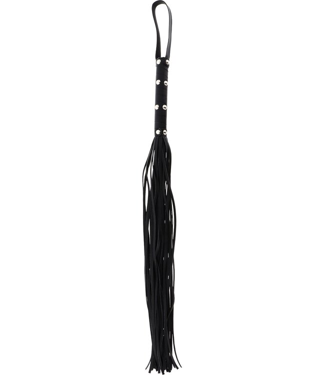 Long Studded Flogger Whip