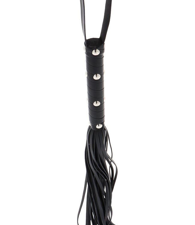Long Studded Flogger Whip