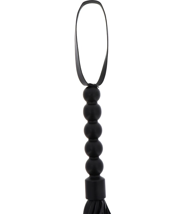 Short Beaded Flogger Whip