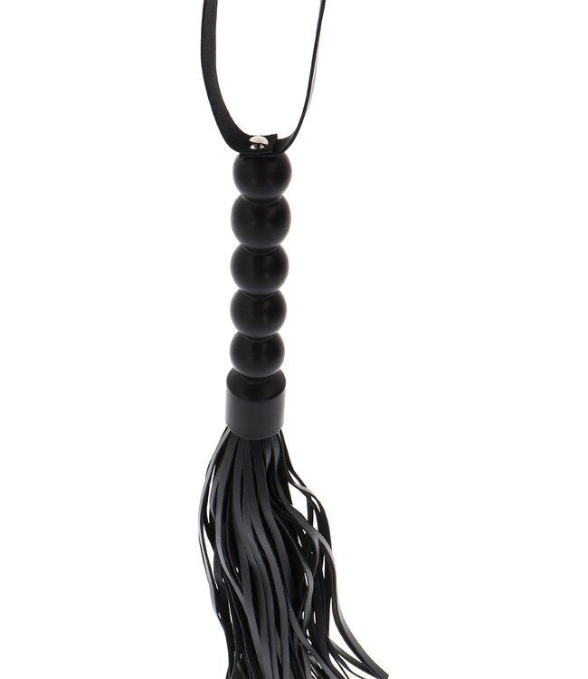 Short Beaded Flogger Whip