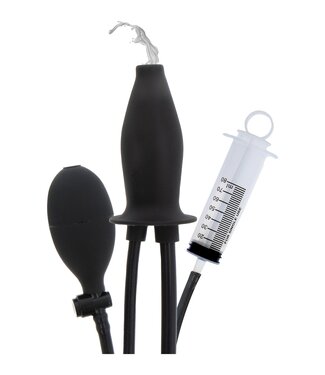Inflatable Lubricating Plug
