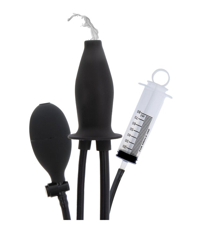 Inflatable Lubricating Plug