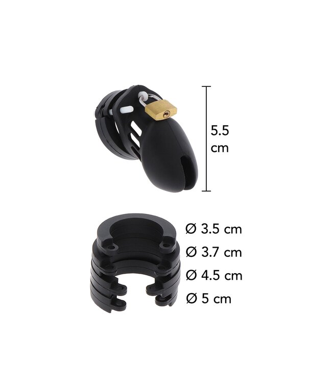 Chastity Cock Cage Silicone Small