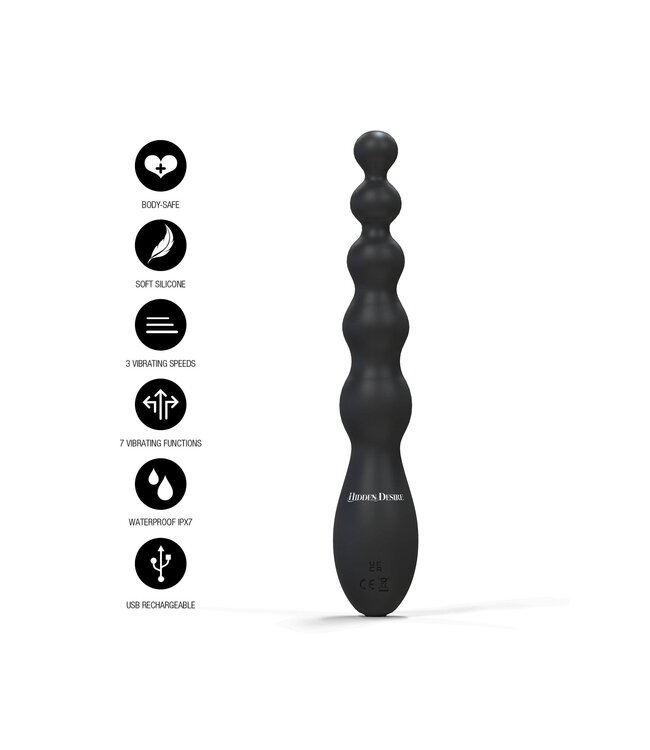 Beaded Anal Power Vibrator