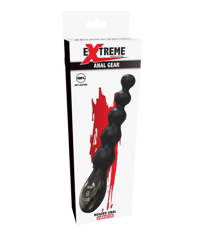 Beaded Anal Power Vibrator