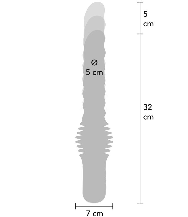Anal Power Thrusting Vibrator