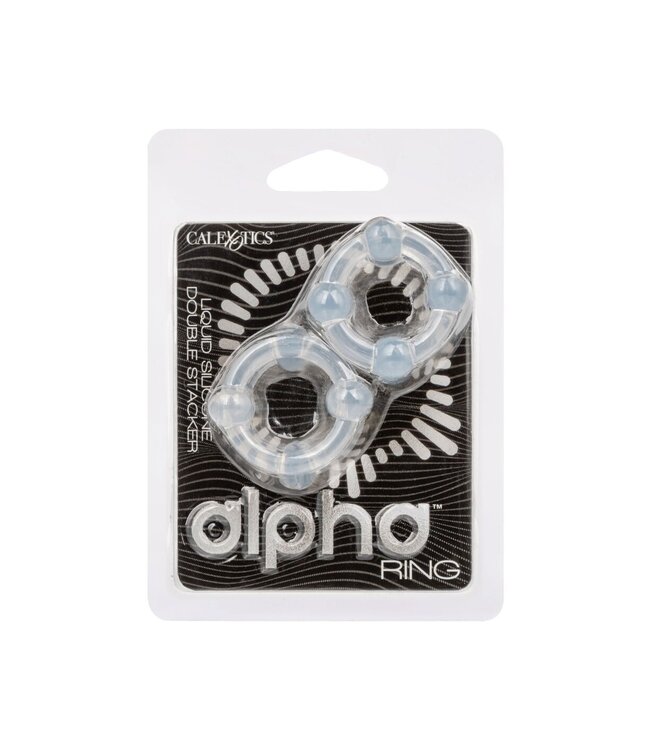 Silicone Double Stacker Rings