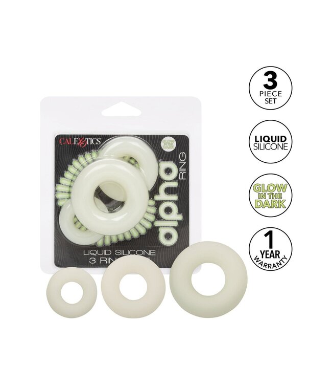 Silicone 3 Ring Set