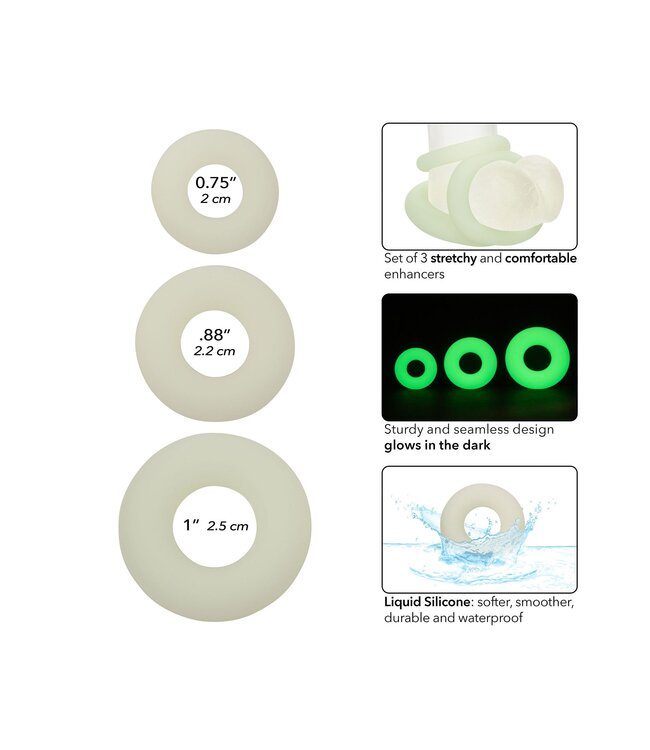 Silicone 3 Ring Set