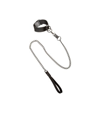 Collar With Chain Leash