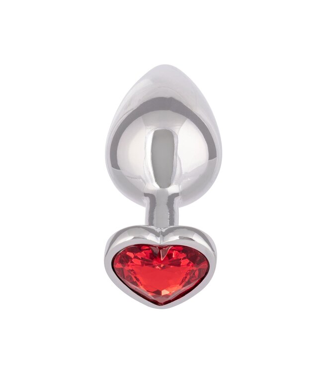 Jewel Large Ruby Heart Plug