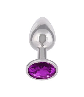 Jewel Small Amethyst Plug