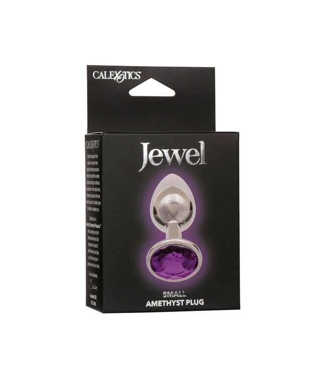 Jewel Small Amethyst Plug
