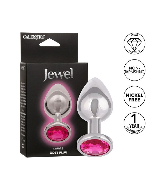 Jewel Large Rose Plug