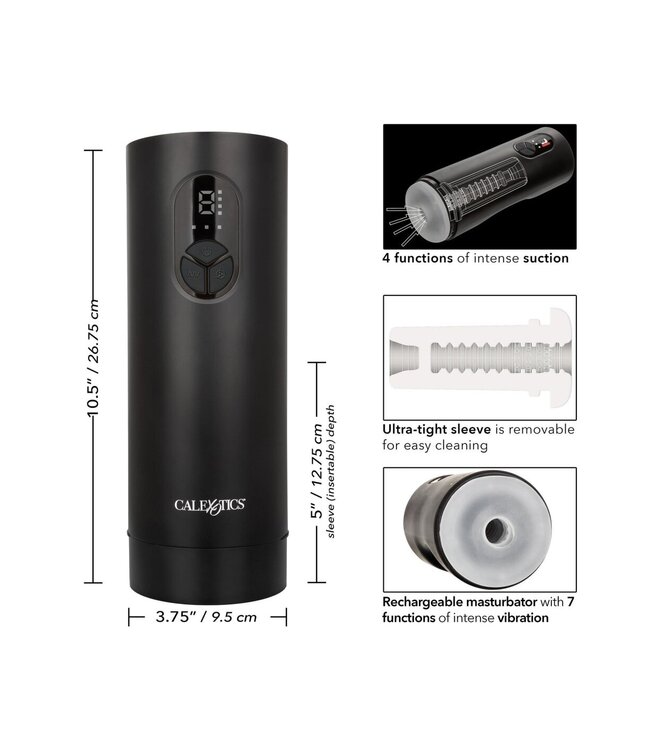 Bionic Sucking and Vibrating Masturbator