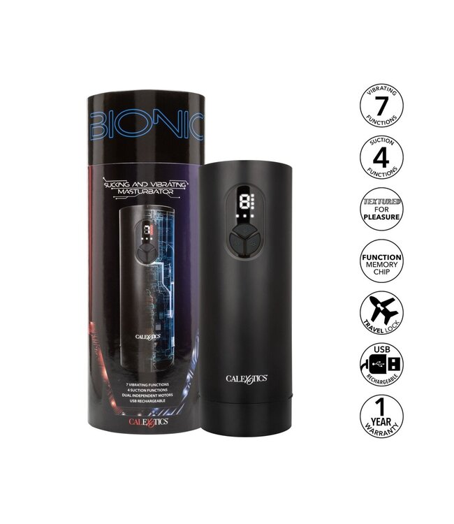 Bionic Sucking and Vibrating Masturbator