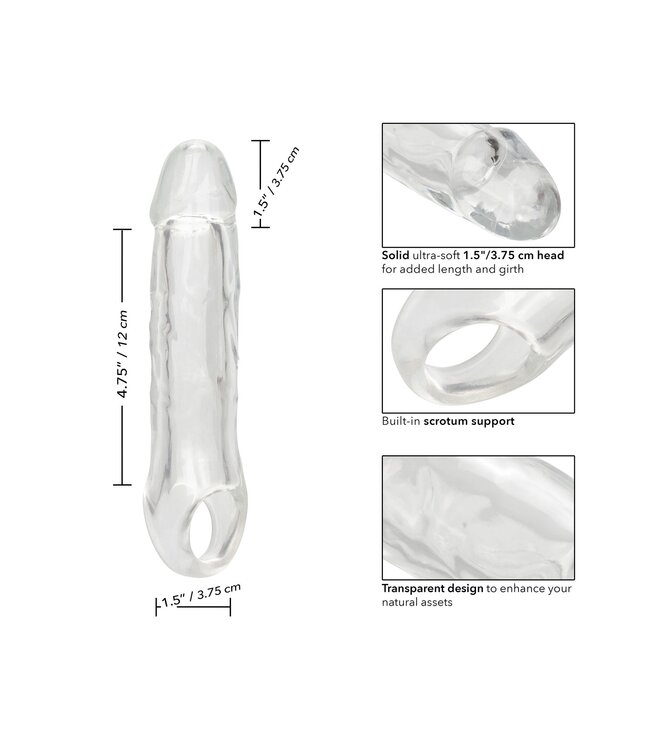 Clear Extension 6.5 inch