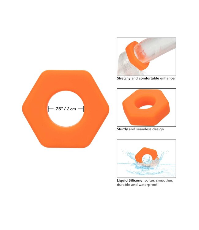 Alpha Prolong Sexagon Ring